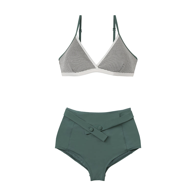 Buy Casablanca Gradient Bikini Swimsuit 'Mint Green' - WS22 SWM