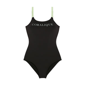 designer swimwear - Coralique Essential One Piece Black - CORALIQUE - One Piece - CORALIQUE - CORALIQUE