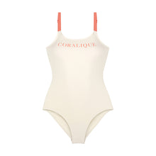 Load image into Gallery viewer, designer swimwear - Coralique Essential One Piece White - CORALIQUE - One Piece - CORALIQUE - CORALIQUE
