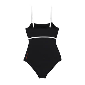 designer swimwear - Cherry Soda One Piece Black - CORALIQUE - One Piece - CORALIQUE - CORALIQUE