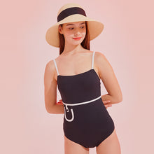 Load image into Gallery viewer, designer swimwear - Cherry Soda One Piece Black - CORALIQUE - One Piece - CORALIQUE - CORALIQUE
