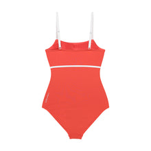 Load image into Gallery viewer, designer swimwear - Cherry Soda One Piece Orange - CORALIQUE - One Piece - CORALIQUE - CORALIQUE
