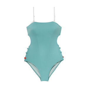 designer swimwear - Fruit Candy One Piece Mint - CORALIQUE - One Piece - CORALIQUE - CORALIQUE