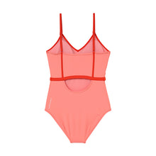 Load image into Gallery viewer, designer swimwear - Watermelon Belted One Piece Pink - CORALIQUE - One Piece - CORALIQUE - CORALIQUE
