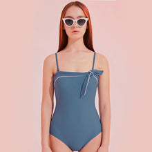 Load image into Gallery viewer, designer swimwear - Blue Mermaid One Piece Blue - CORALIQUE - One Piece - CORALIQUE - CORALIQUE
