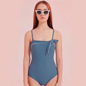 designer swimwear - Blue Mermaid One Piece Blue - CORALIQUE - One Piece - CORALIQUE - CORALIQUE