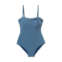 Load image into Gallery viewer, designer swimwear - Blue Mermaid One Piece Blue - CORALIQUE - One Piece - CORALIQUE - CORALIQUE
