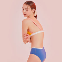 Load image into Gallery viewer, designer swimwear - Lemon Fresh Toc Bikini Yellow Blue - CORALIQUE - BIKINI - CORALIQUE - CORALIQUE
