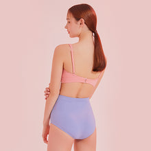 Load image into Gallery viewer, designer swimwear - Poolside Dream Bikini Pink Blue - CORALIQUE - BIKINI - CORALIQUE - CORALIQUE
