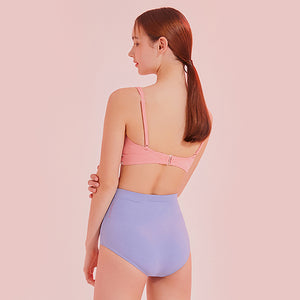 designer swimwear - Poolside Dream Bikini Pink Blue - CORALIQUE - BIKINI - CORALIQUE - CORALIQUE