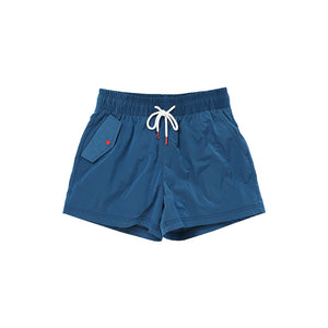 designer swimwear - Long Beach Board Shorts Navy - CORALIQUE - Men - CORALIQUE - CORALIQUE