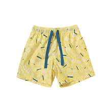 Load image into Gallery viewer, designer swimwear - Boys of Melody Board Shorts Yellow - CORALIQUE - Men - CORALIQUE - CORALIQUE
