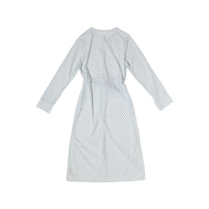 designer swimwear - Starfish Robe Dress White - CORALIQUE - COVER UP - CORALIQUE - CORALIQUE