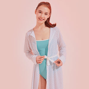 Starfish Robe Dress White