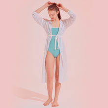 Load image into Gallery viewer, Starfish Robe Dress White
