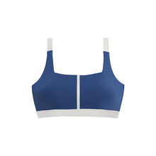 Load image into Gallery viewer, designer swimwear - Sunkissed Top Blue - CORALIQUE - FITNESS - CORALIQUE - CORALIQUE
