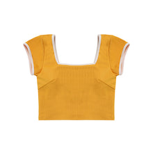 Load image into Gallery viewer, designer swimwear - Summer Haze Top Yellow - CORALIQUE - FITNESS - CORALIQUE - CORALIQUE
