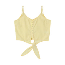 Load image into Gallery viewer, designer swimwear - California Lemonade Top Yellow - CORALIQUE - COVER UP - CORALIQUE - CORALIQUE
