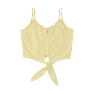 designer swimwear - California Lemonade Top Yellow - CORALIQUE - COVER UP - CORALIQUE - CORALIQUE