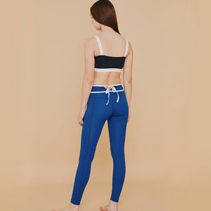 designer swimwear - Sunkissed Leggings Blue - CORALIQUE - FITNESS - CORALIQUE - CORALIQUE